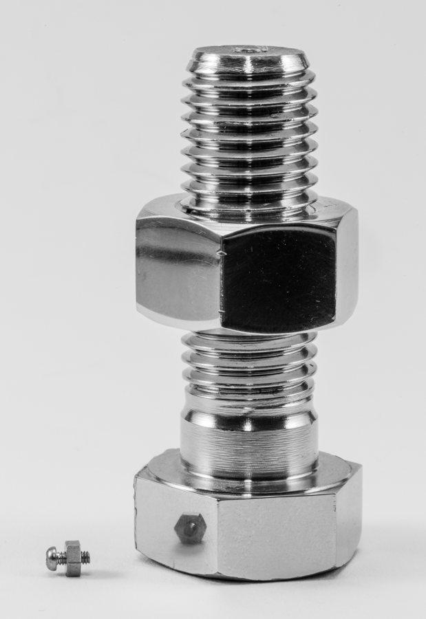 Tuerca hexagonal galvanizada 1/2" - Bolsa x50 — imagen 1