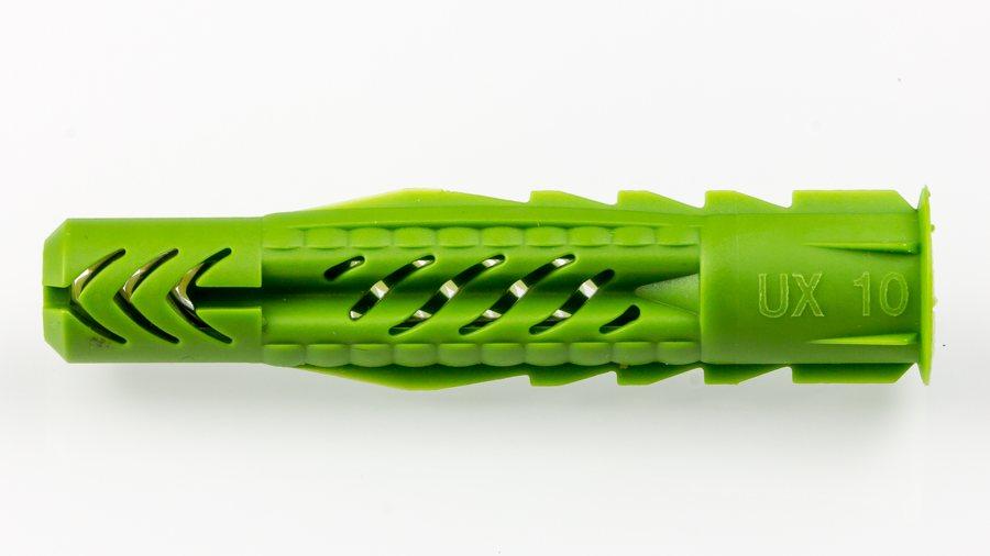 Taco de nylon 8 mm con tornillo - Caja x100 — imagen 1
