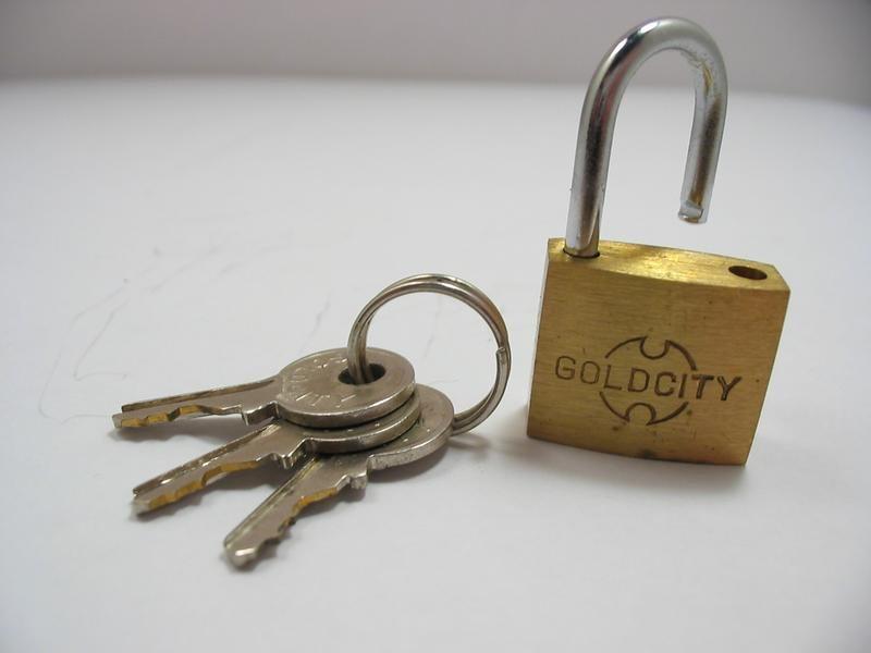 Candado de bronce 40 mm — imagen 1